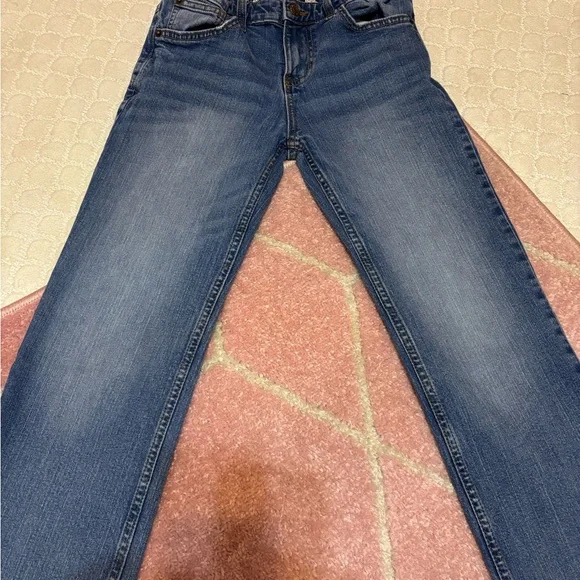 4 pairs of Cat & Jack Kids Bootcut Blue Jeans - Picture 4 of 5